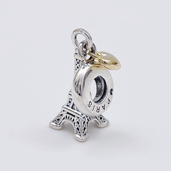 Pandora Eiffel Tower Heart Charm - Picture 4 of 5